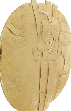 Discount KARE Design Dekoracja ścienna Kala Ø60 cm złota antyczna - KARE