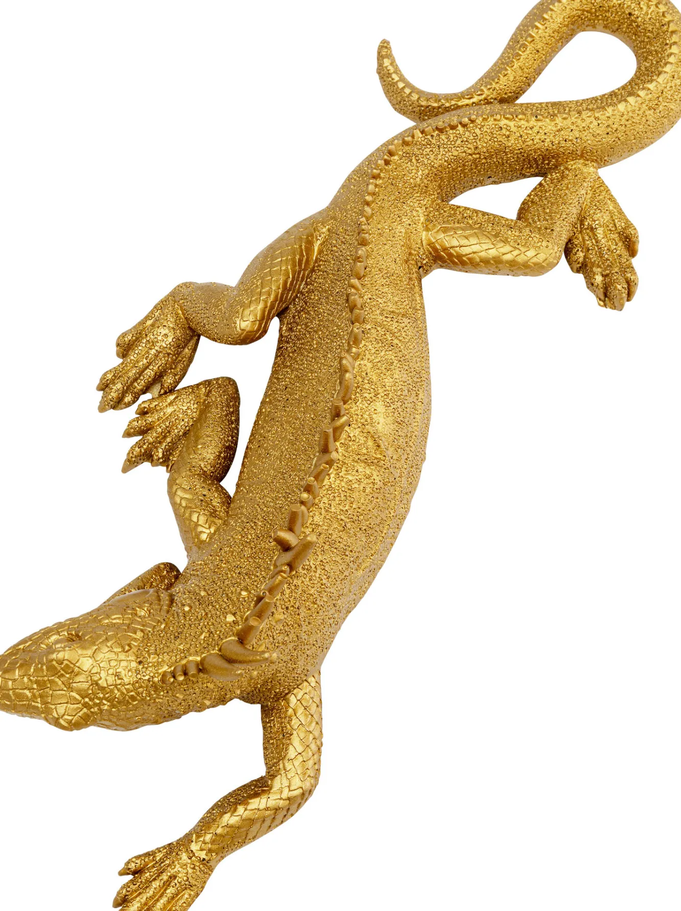 Hot KARE Design Dekoracja ścienna Lizard 11x31 cm złota - KARE