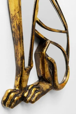 Sale KARE Design Dekoracja ścienna lustrzana motyw zwierzęcy pies 24x38 cm - KARE