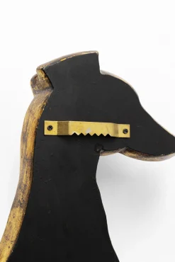 Sale KARE Design Dekoracja ścienna lustrzana motyw zwierzęcy pies 24x38 cm - KARE