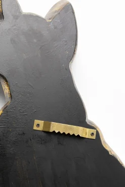 Discount KARE Design Dekoracja ścienna lustrzana motyw zwierzęcy kot 24x38 cm - KARE