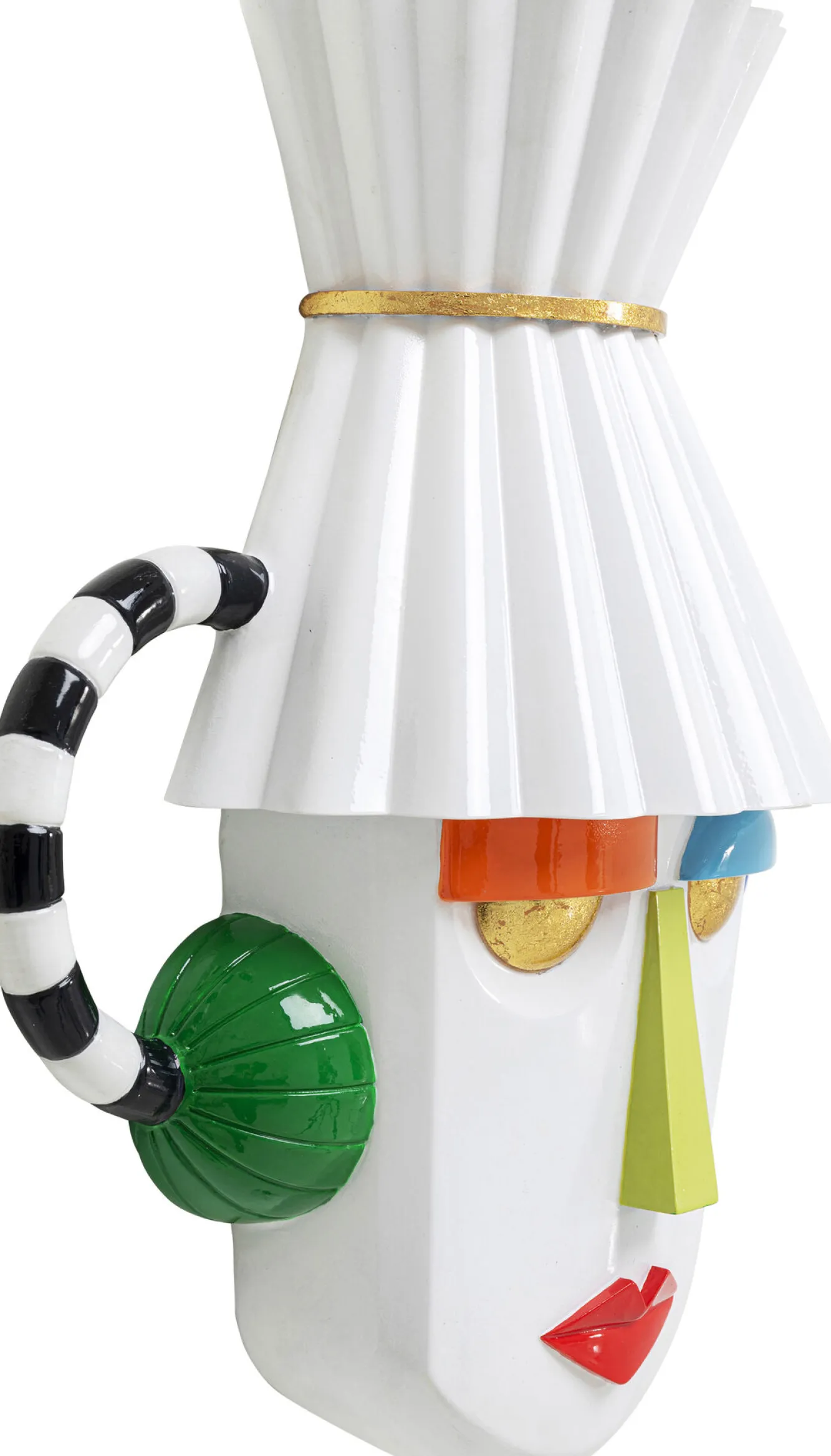 Clearance KARE Design Dekoracja ścienna Mesquerade 37x41 cm biała - KARE