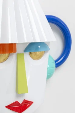 Clearance KARE Design Dekoracja ścienna Mesquerade 37x41 cm biała - KARE