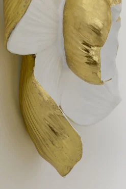 Discount KARE Design Dekoracja ścienna Orchid 40x44 cm biała - KARE