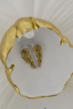 Discount KARE Design Dekoracja ścienna Orchid 40x44 cm biała - KARE