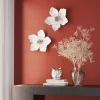 Discount KARE Design Dekoracja ścienna Orchid 24x25 cm biała - KARE