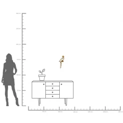 New KARE Design Dekoracja ścienna Parrot Mirror 15x43 cm - KARE