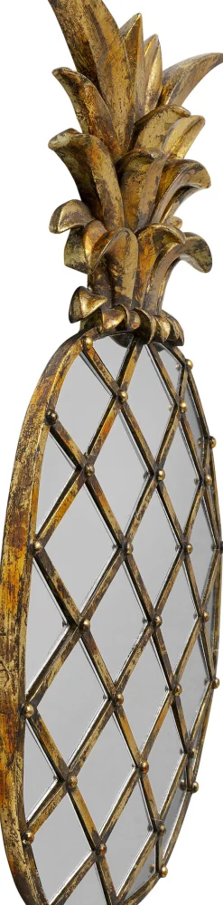 Sale KARE Design Dekoracja ścienna Pina 26x50 cm złota postarzana - lustrzana - KARE