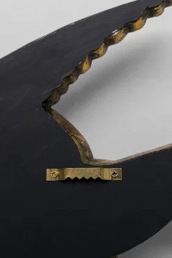 Outlet KARE Design Dekoracja ścienna Swallow 39x31 cm złota postarzana - lustrzana - KARE