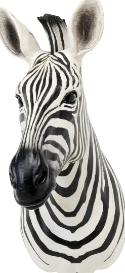 Sale KARE Design Dekoracja ścienna zebra czarno-biała 58x78 cm - KARE