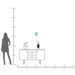 Hot KARE Design Dekoracja stojąca chłopiec i balon 96 cm - KARE
