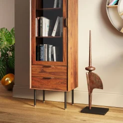 Sale KARE Design Dekoracja stojąca Dagger 31x110 cm aluminium - KARE