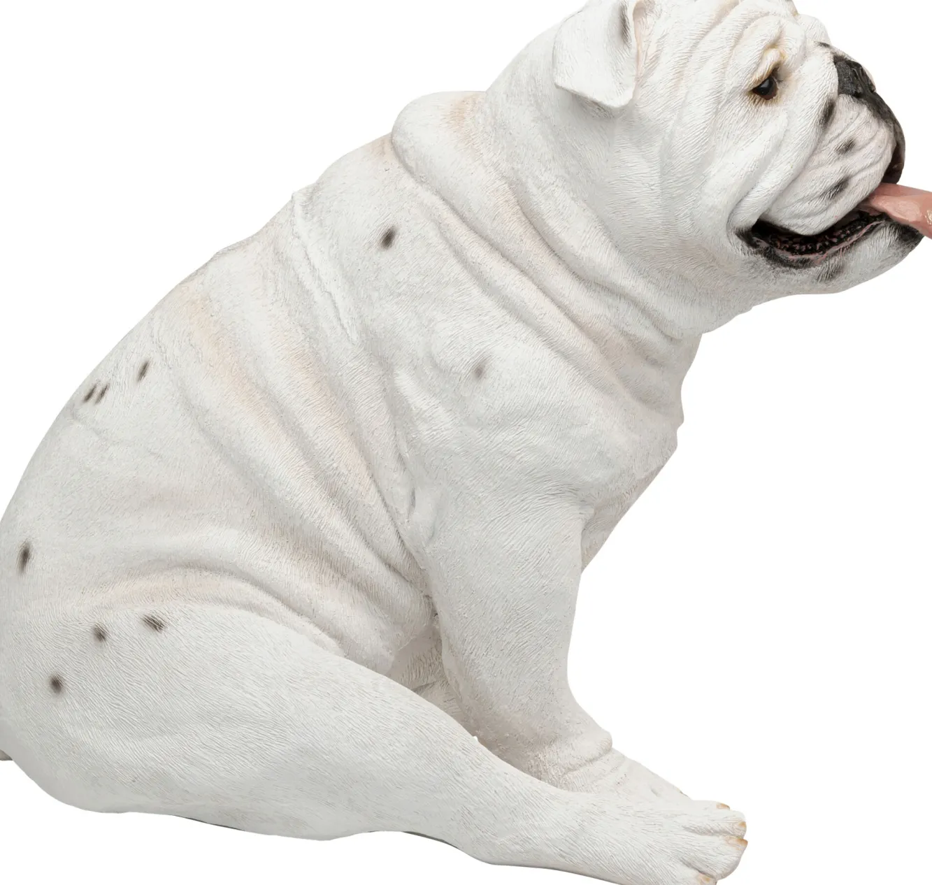 Clearance KARE Design Dekoracja stojąca do salonu pies buldog 44x49 cm - KARE