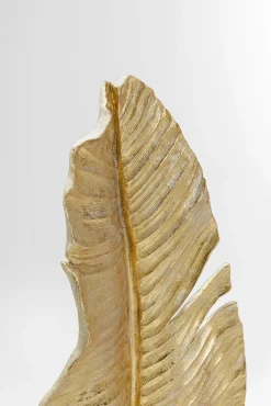 Discount KARE Design Dekoracja stojąca Feather One 36x147 cm złota - KARE