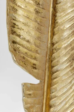 Discount KARE Design Dekoracja stojąca Feather One 36x147 cm złota - KARE