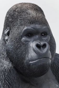 Online KARE Design Dekoracja stojąca Gorilla 60x76 cm ciemnoszara - KARE