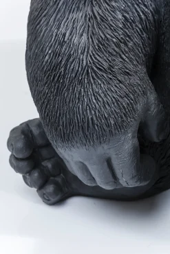 Online KARE Design Dekoracja stojąca Gorilla 60x76 cm ciemnoszara - KARE