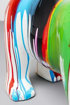 Clearance KARE Design Dekoracja stojąca kolorowa miś polarny 99x46 cm - KARE