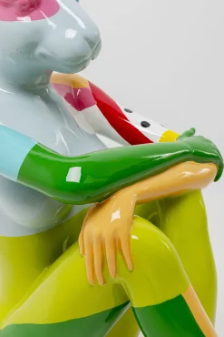 New KARE Design Dekoracja stojąca kolorowy królik 60x80 cm - KARE