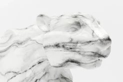 Hot KARE Design Dekoracja stojąca Leopard Marble 129 cm - KARE