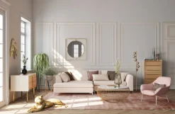 Online KARE Design Dekoracja stojąca Lion 113x40 cm złota - KARE