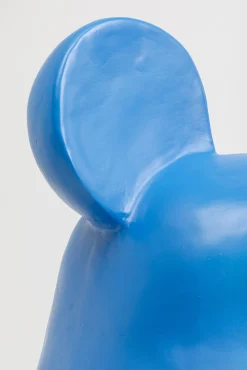 Discount KARE Design Dekoracja stojąca niebieski miś 101 cm - KARE