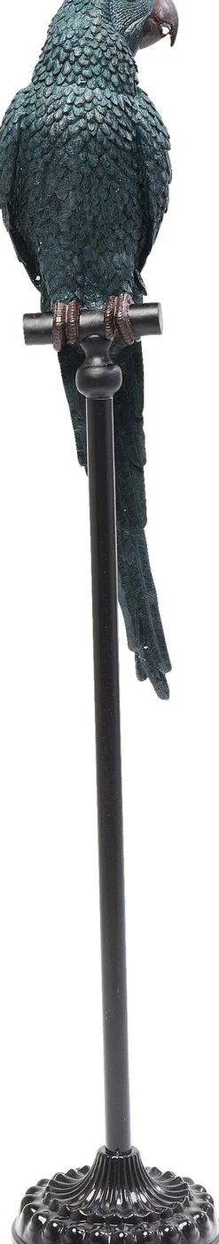 Discount KARE Design Dekoracja stojąca Parrot 23x116 cm petrol - KARE