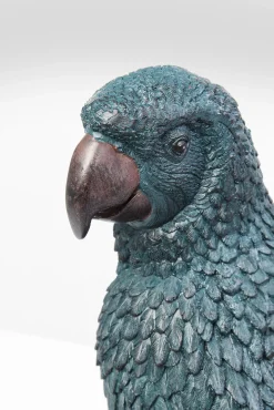 Discount KARE Design Dekoracja stojąca Parrot 23x116 cm petrol - KARE