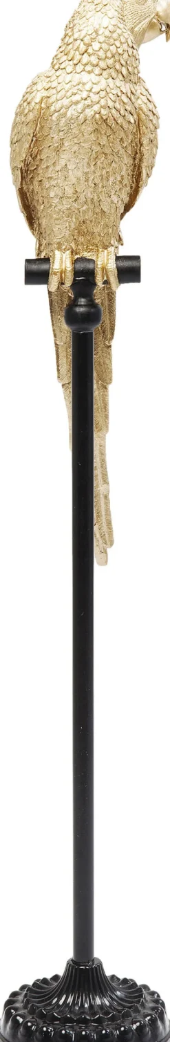 Sale KARE Design Dekoracja stojąca Parrot 23x120 cm złota - KARE