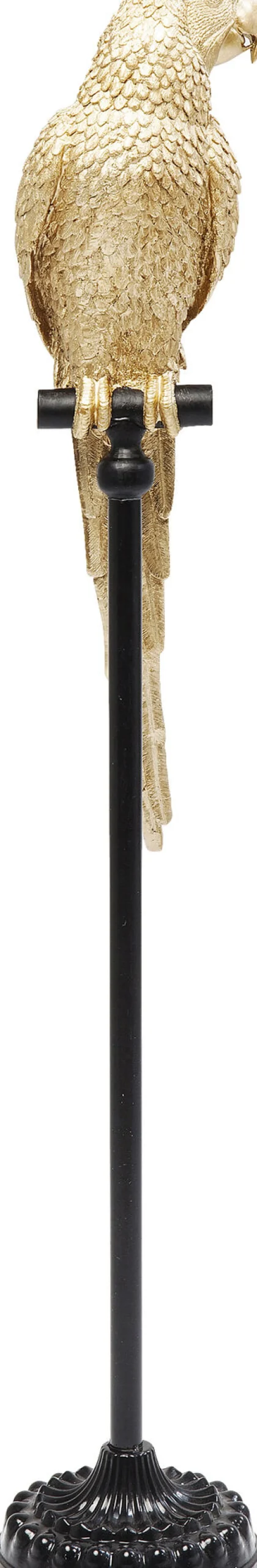 Sale KARE Design Dekoracja stojąca Parrot 23x120 cm złota - KARE