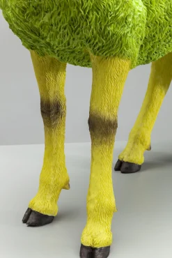 Sale KARE Design Dekoracja stojąca Sheep 49x60 cm zielona - KARE