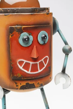 New KARE Design Dekoracja stojąca stalowa postarzana robot Sunny 52 cm - KARE