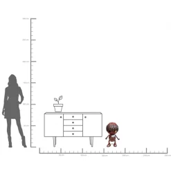 Online KARE Design Dekoracja stojąca stalowa postarzana robot Karl 59 cm - KARE