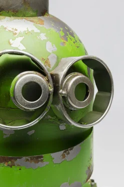 Clearance KARE Design Dekoracja stojąca stalowa postarzana robot Peter 71 cm - KARE