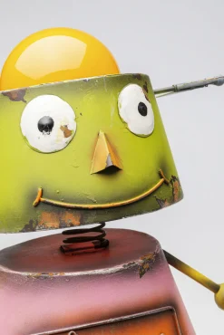 Fashion KARE Design Dekoracja stojąca stalowa postarzana robot Gabby 62 cm - KARE