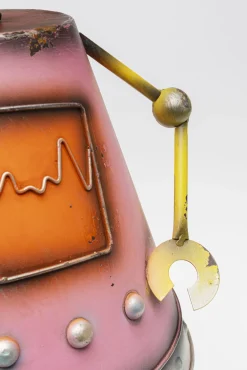 Fashion KARE Design Dekoracja stojąca stalowa postarzana robot Gabby 62 cm - KARE