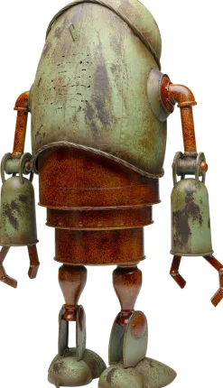 Best KARE Design Dekoracja stojąca stalowa postarzana robot Lamy 84 cm - KARE