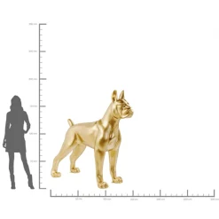 New KARE Design Dekoracja stojąca Toto Gold 190x180 cm złota - KARE