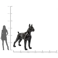 Hot KARE Design Dekoracja stojąca Toto Red 190x180 cm czarna - KARE