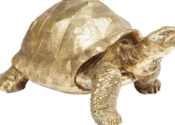 Outlet KARE Design Dekoracja stojąca Turtle 60x32 cm złota - KARE