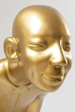 Discount KARE Design Dekoracja stojąca Welcome Guests 86x164 cm złota - KARE