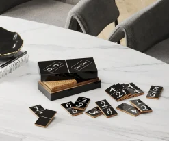 Clearance KARE Design Domino Kare 24x7 cm czarne - KARE