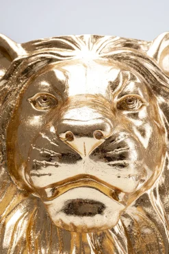 Hot KARE Design Doniczka Lion 40x44 cm złota - KARE