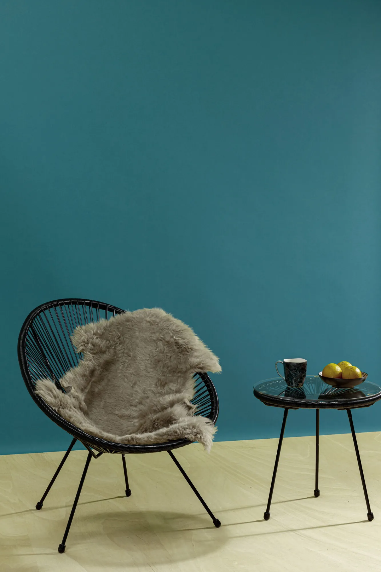 Fashion KARE Design Dywan - skóra owcza Heidi 85x65 cm szara - KARE