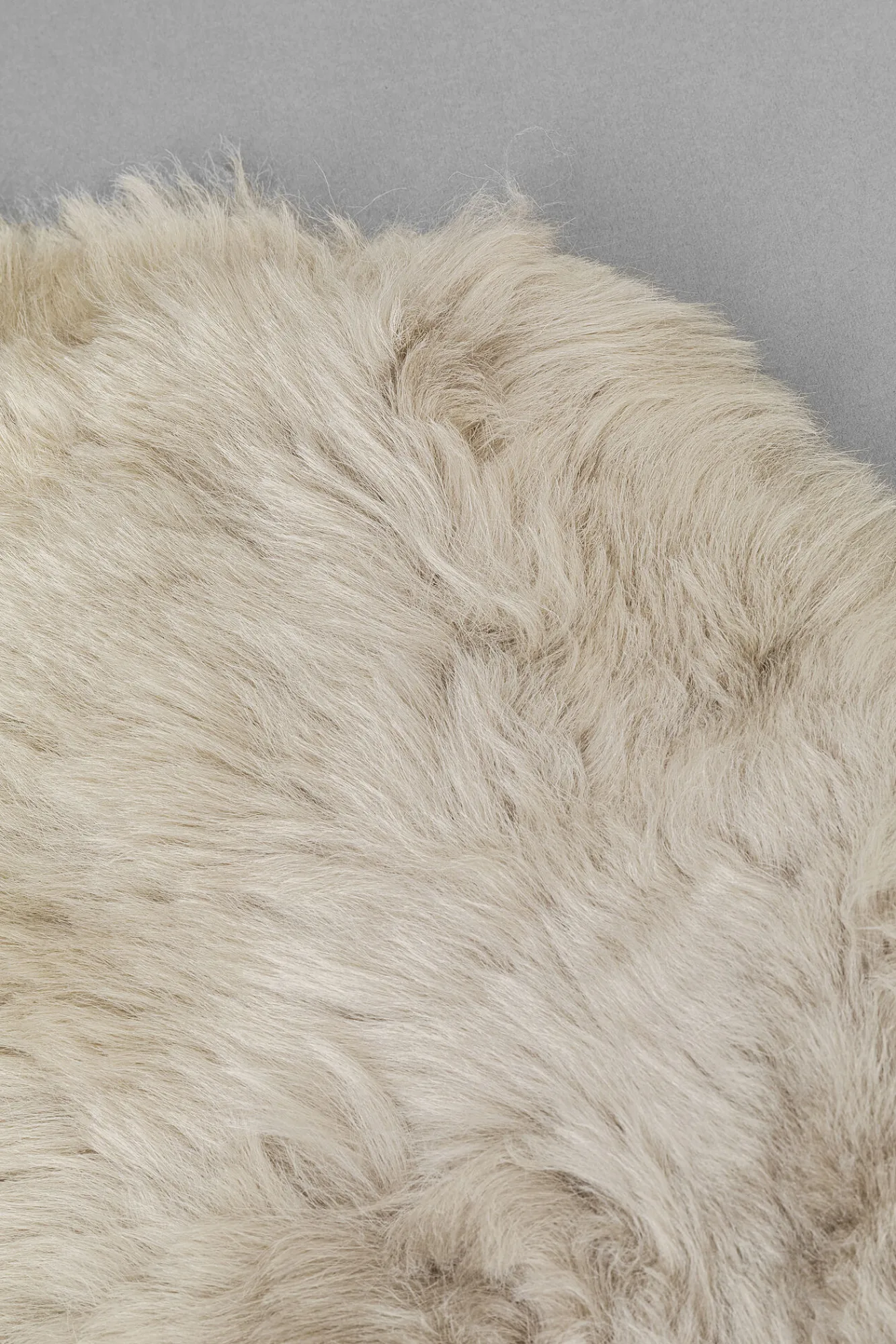 Fashion KARE Design Dywan - skóra owcza Heidi 85x65 cm szara - KARE