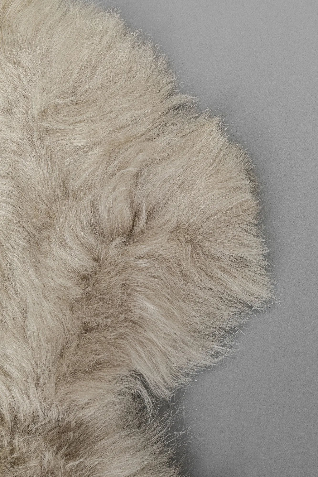 Fashion KARE Design Dywan - skóra owcza Heidi 85x65 cm szara - KARE