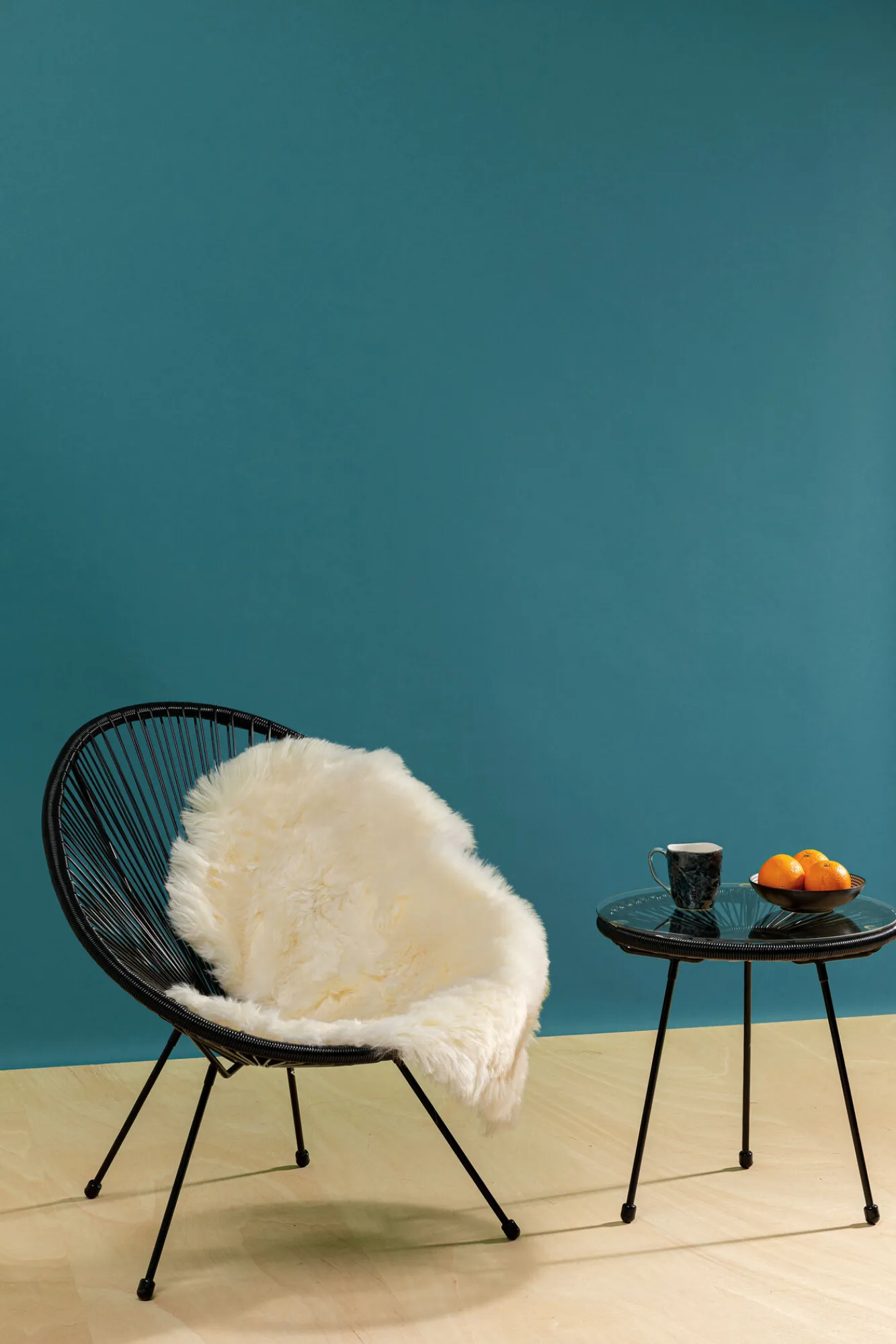 Outlet KARE Design Dywan - skóra owcza Heidi 85x65 cm biała - KARE