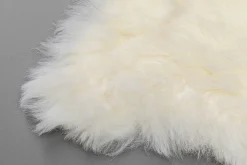 Outlet KARE Design Dywan - skóra owcza Heidi 85x65 cm biała - KARE