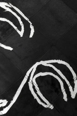 Sale KARE Design Dywan Art Faces 170x240 cm - skóra naturalna - KARE