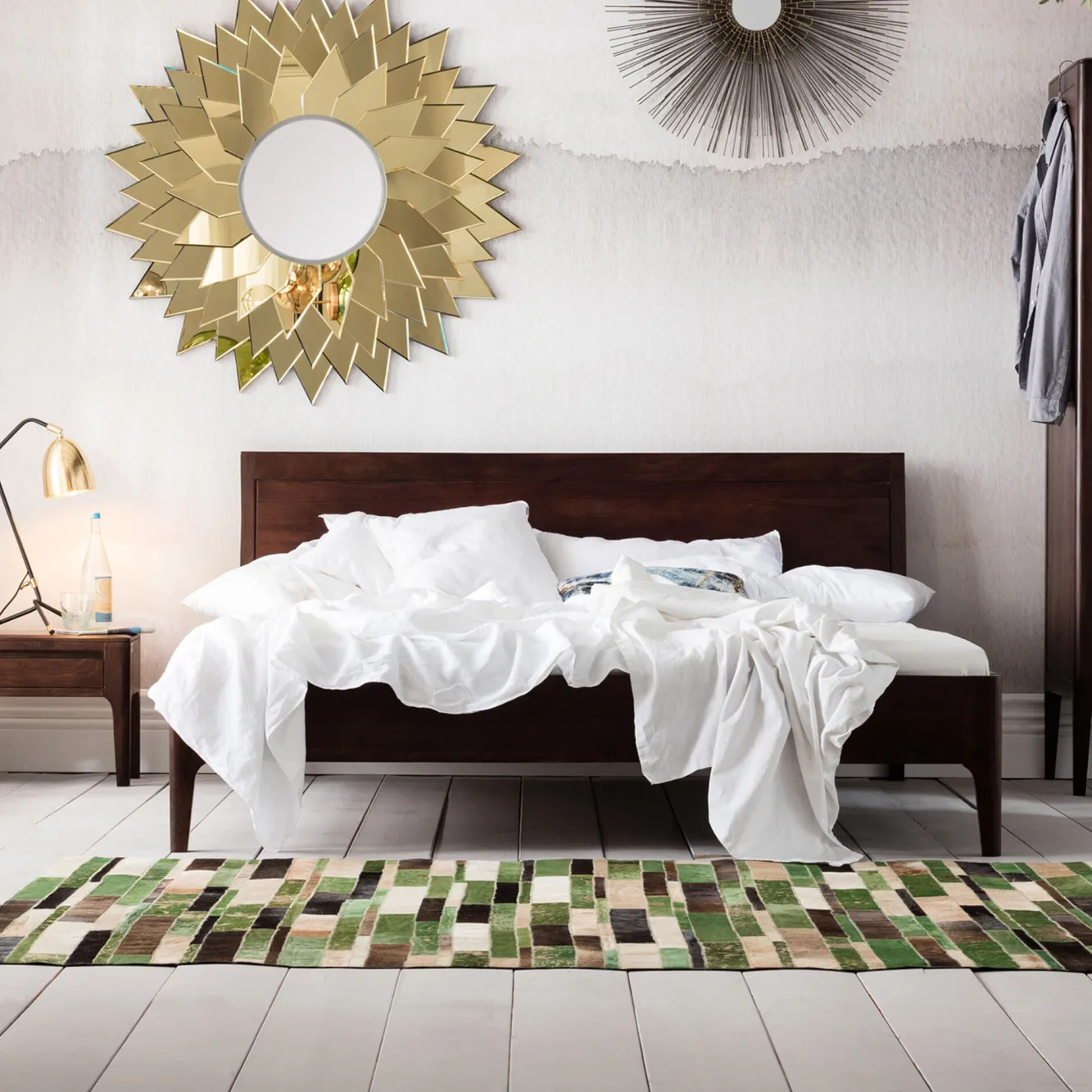 Fashion KARE Design Dywan Brick 240x170 cm zielony - KARE